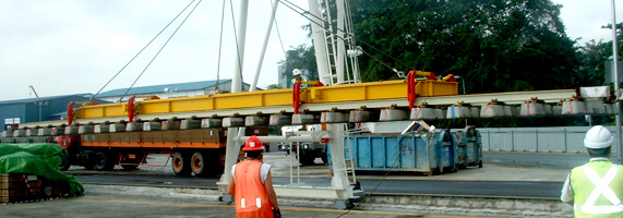 Alstom 12T rail spreader for railway lifting applications